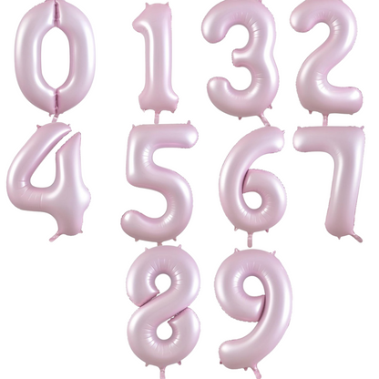 Number Balloon and 6 latex