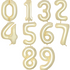 Personalised Bubble Balloon with 2 Large Numbers - the Tommy Bouquet