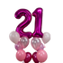 2 Large Number Bouquet and 10 latex