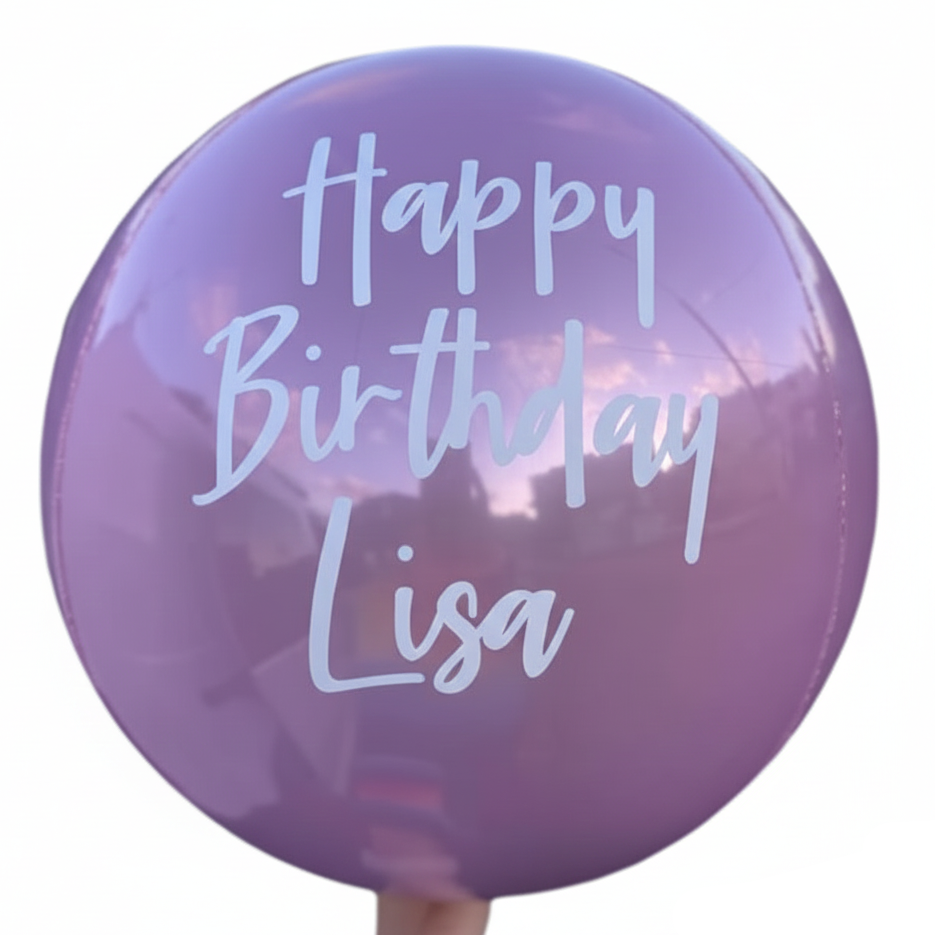 Personalised Orbz Balloon