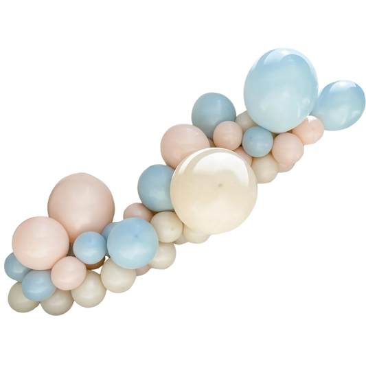 Grab and Go Garland - Pastel Blue and Neutral