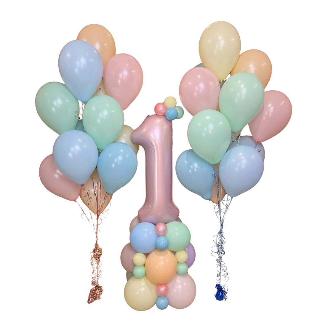 Wild Child Number Tower & Latex Bunches