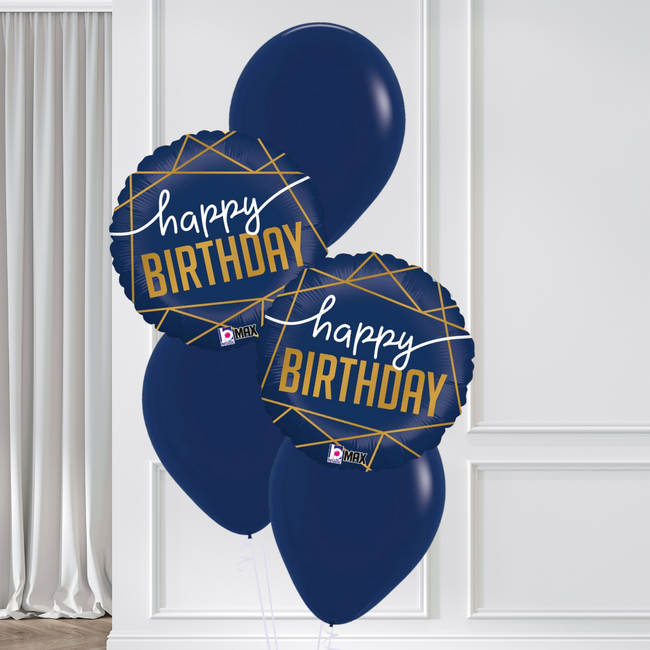 Luxe Navy Balloon Bouquet
