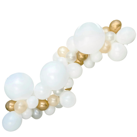 Grab and Go Garland - White & Gold