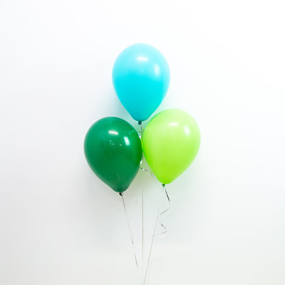 3 latex - 28cm helium filled balloons