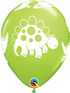 Cute & Cuddly Dinosaurs Latex Balloons