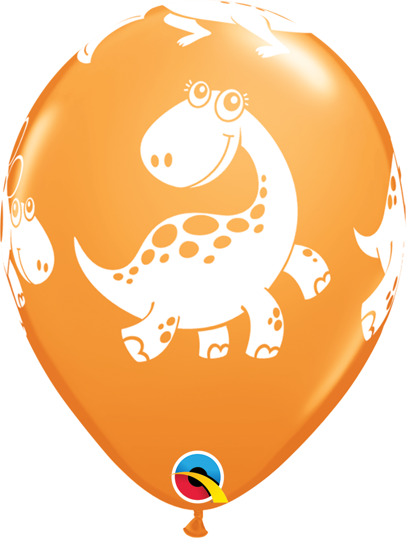 Cute & Cuddly Dinosaurs Latex Balloons
