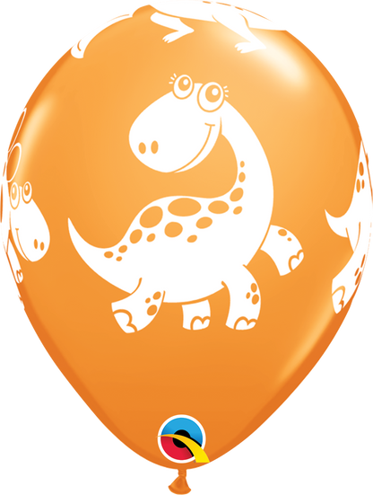 Cute & Cuddly Dinosaurs Latex Balloons