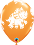 Cute & Cuddly Dinosaurs Latex Balloons