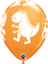 Cute & Cuddly Dinosaurs Latex Balloons