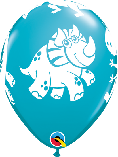 Cute & Cuddly Dinosaurs Latex Balloons
