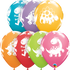Cute & Cuddly Dinosaurs Latex Balloons