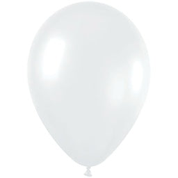 White Latex Balloon