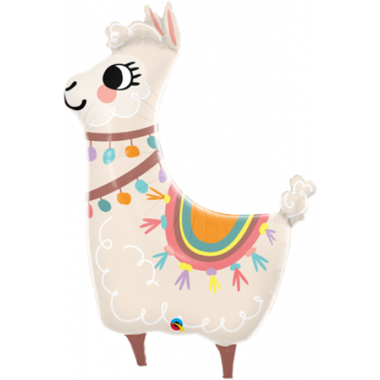 Loveable Llama 114cm helium filled