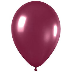 Burgundy Latex Balloon