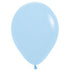 Pastel Matte Blue Latex Balloon