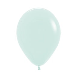 Pastel Matte Green Latex Balloon