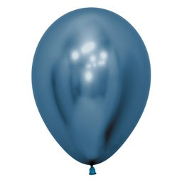 Reflex Blue Latex Balloon