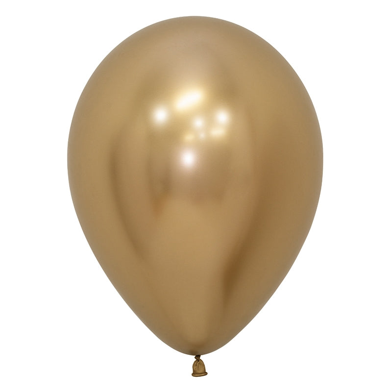 Reflex Gold Latex Balloon
