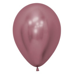 7 x 28cm Metallic latex helium balloons with hifloat