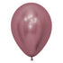 7 x 28cm Metallic latex helium balloons with hifloat