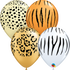Safari Assortment - 3 x 28cm latex