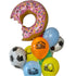 Donut and Soccer Bouquet
