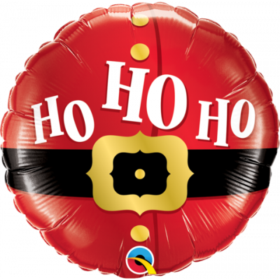 Ho Ho Ho Santa 45cm foil helium inflated