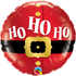 Ho Ho Ho Santa 45cm foil helium inflated