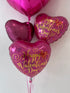 BIG LOVE heart bouquet