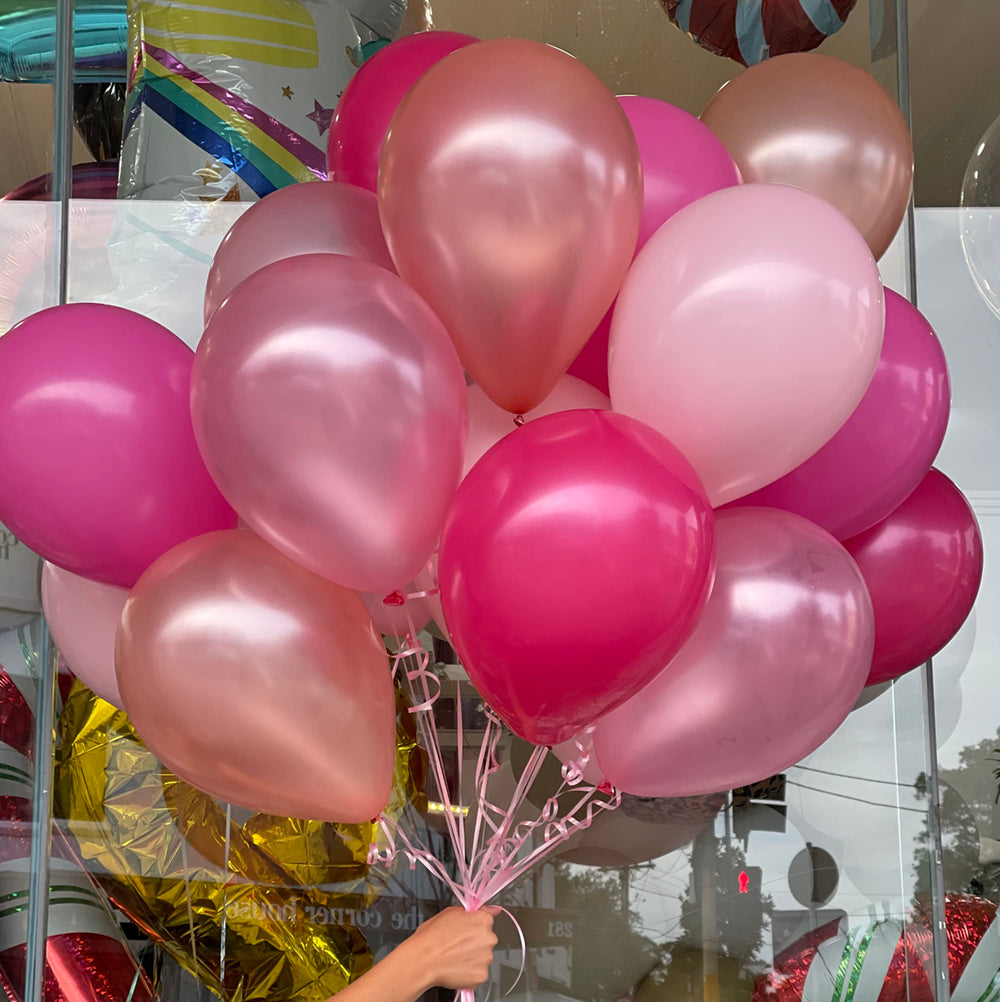 Pink latex bunch