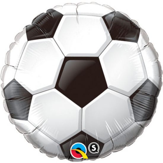 Soccer Ball 45cm helium filled balloon